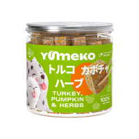 YUMEKO сублимированное лакомство для кошек. Индейка с тыквой и травами.